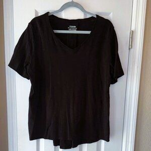 Chico's The Ultimate Tee Shirt Black Size L